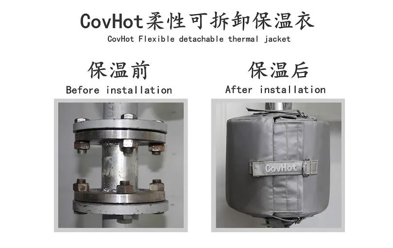 COVHOT?柔性可拆卸式<a href=http://jinduanchongchuang.com/e/tags/?tagname=%E4%BF%9D%E6%B8%A9%E8%A1%A3 target=_blank class=infotextkey>保溫衣</a>,蒸汽系統(tǒng)節(jié)能,節(jié)能保溫